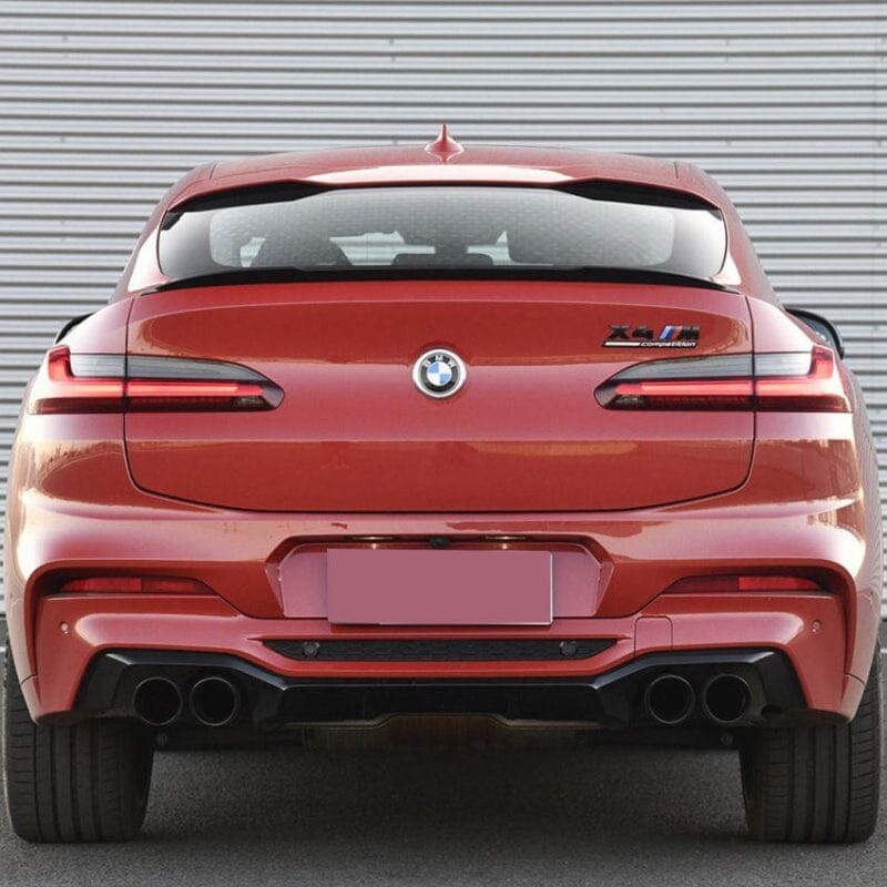 BMW X4 G02 Heckspoiler Glanz Schwarz RS