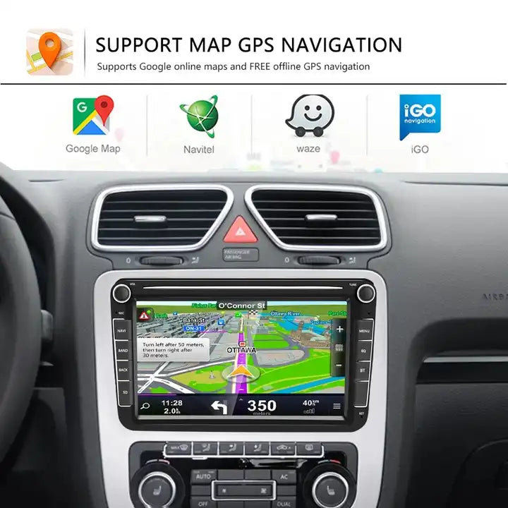 Android 12 VW Autoradio: 2-DIN, GPS, WLAN RSHOP 