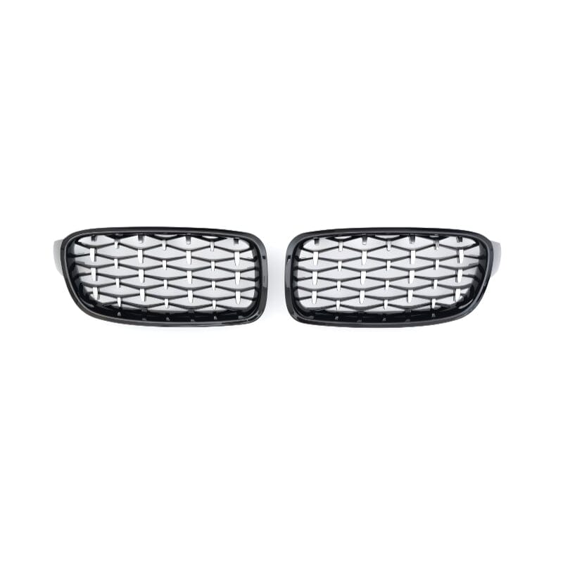 BMW 3ER F30 F31 SPORT GRILL DIAMANT GLANZ SCHWARZ - RSHOP