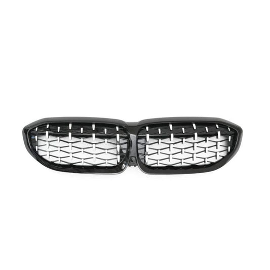 BMW 3ER G20 G21 vor-LCI KÜHLERGRILL GRILL DIAMANT CHROM SCHWARZ - RSHOP