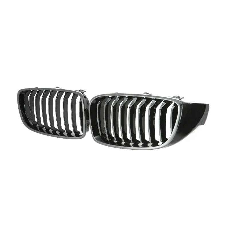 BMW 4er F32 F33 F36 & M4 F82 / 3er M3 F80 Sportgrill Glanz Schwarz RS 