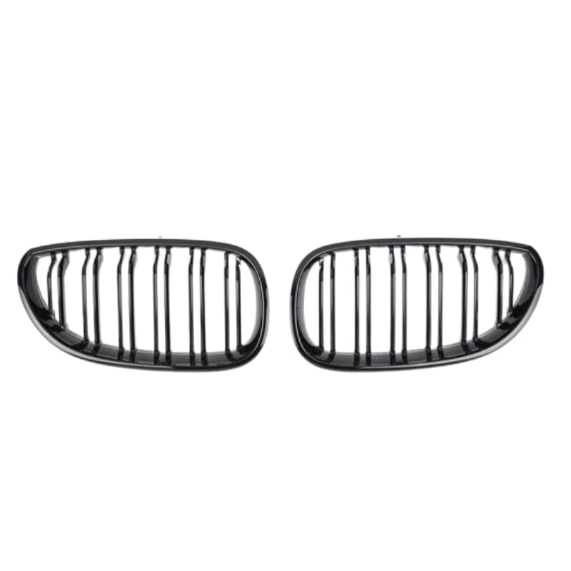 BMW 5ER E60 E61 SPORT GRILL DOPPELSTEG GLANZ SCHWARZ - RSHOP