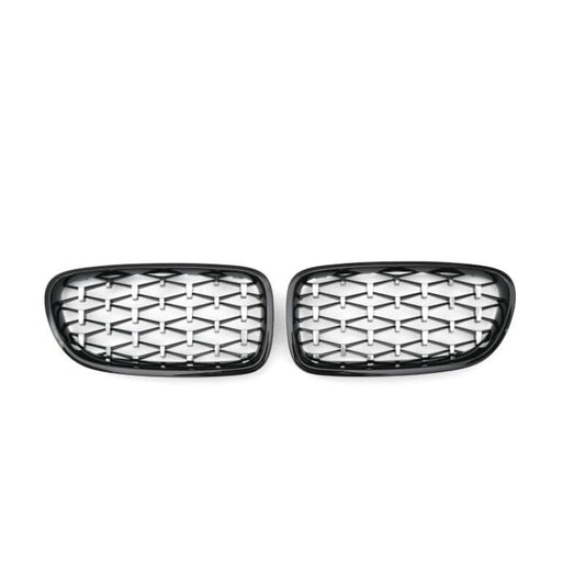 BMW 5ER F10 F11 KÜHLERGRILL DIAMANT GLANZ SCHWARZ - RSHOP