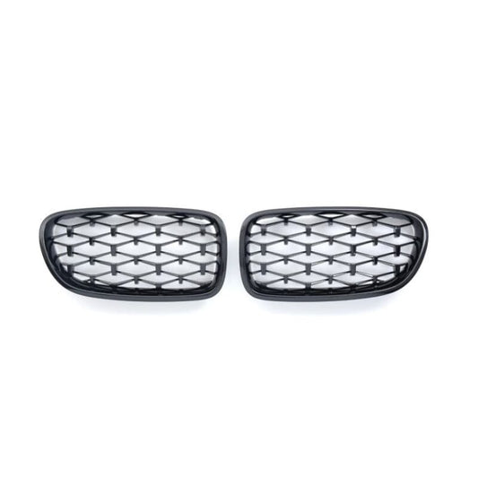 BMW 5ER F10 F11 KÜHLERGRILL DIAMANT GLANZ SCHWARZ - RSHOP