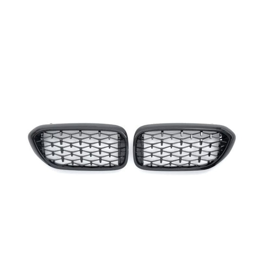 BMW 5ER G30 G31 KÜHLERGRILL DIAMANT GLANZ SCHWARZ - RSHOP