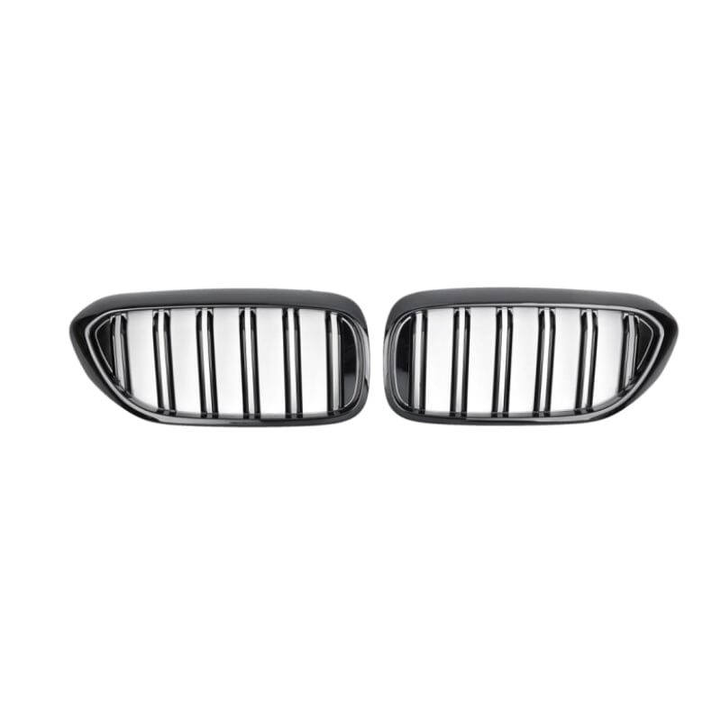 BMW 5ER G30 G31 KÜHLERGRILL DOPPELSTEG GLANZ SCHWARZ - RSHOP