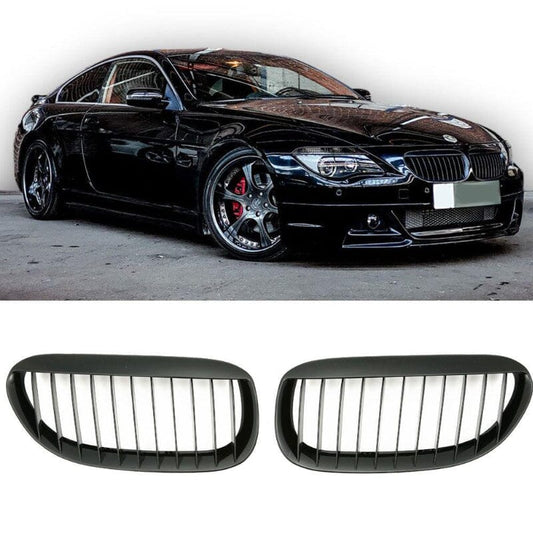 BMW 6er E63 E64 Sportgrill – Glanz Schwarz RS 