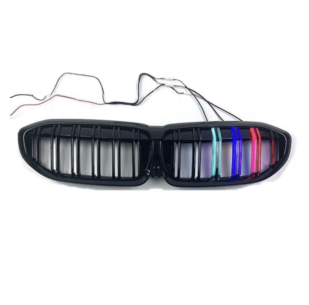 Hochmoderner LED-Frontgrill in BMW M-Farben für BMW 3er und 5er RSHOP 