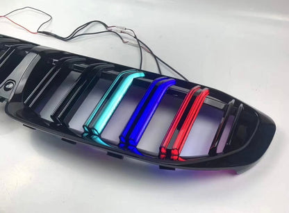 Hochmoderner LED-Frontgrill in BMW M-Farben für BMW 3er und 5er RSHOP 