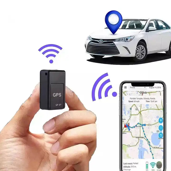 Kompakter Mini-Auto GPS Tracker: GSM-Ortungsgerät - GPS Locator GF07 - RSHOP