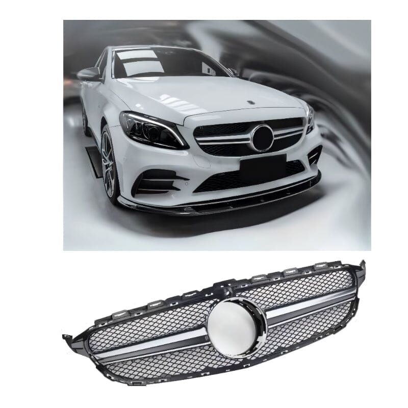 Mercedes C-Klasse W205 2014-2018 Sportgrill 360° Optik 2 RSHOP 