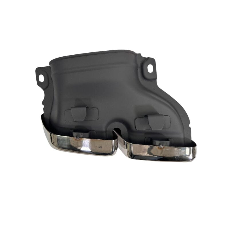 Mercedes C-Klasse W205 Diffusor + Auspuffblenden 2x2 Chrom – Serienausstattung RS 