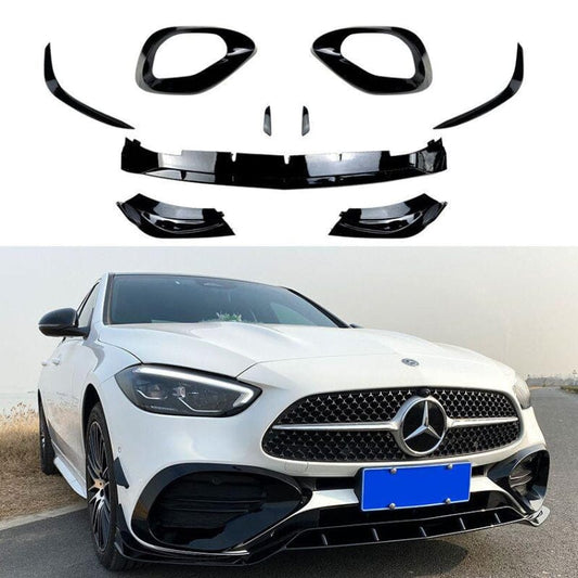 Mercedes C-Klasse W206 S206 Frontspoiler Spoilerlippe – AMG Line Aero Look RS 