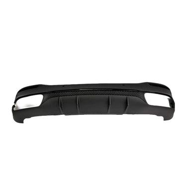 Mercedes GLE W167 SUV Diffusor mit Auspuffblenden 2x2 (schwarz) RS 