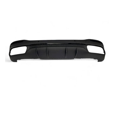 Mercedes GLE W167 SUV Diffusor mit Auspuffblenden 2x2 (schwarz) RS 