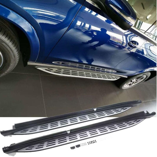 Mercedes GLS X167 Alu Trittbretter (Side Steps) mit Anti-Rutsch Noppen RS 