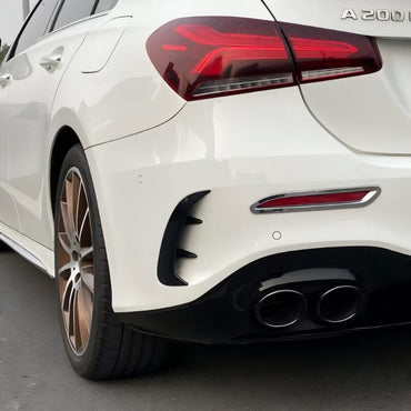 Mercedes W177 A-Klasse AERO FLAPS SCHWARZ hinten AMG OPTIK - RSHOP