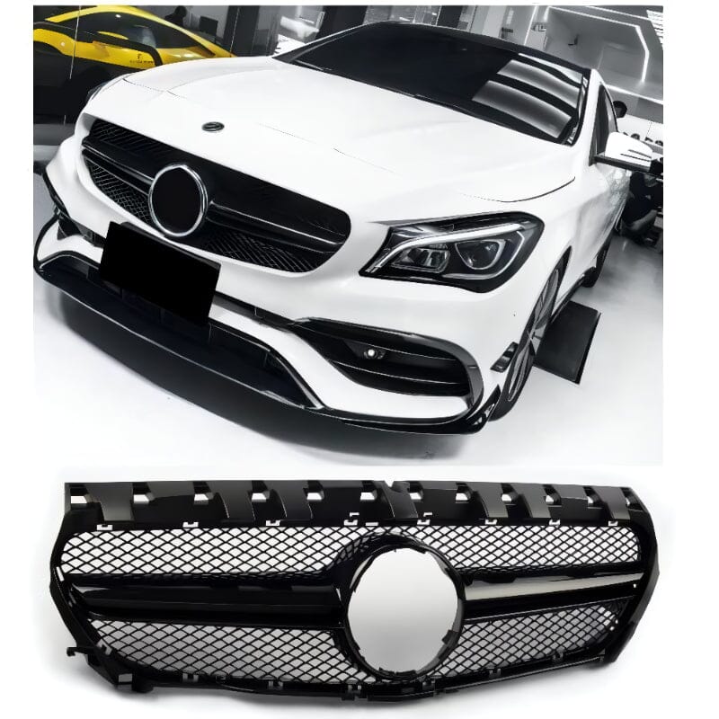 Sportgrill für Mercedes C117 CLA-Klasse Schwarz RSHOP 